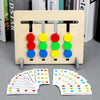 Casse-têtes Montessori de Glissement: Jeu d'Association des Couleurs et des Formes De Speelgoed Koning