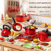 Ustensiles de Cuisine pour Enfants, Set Puzzle de Cuisine, Simulé, pour Filles, 3-6 Ans King of Toys