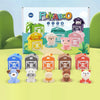 Jouets Montessori pour tout-petits - Set d'apprentissage pour compter, associer et trier les couleurs, marionnettes de doigts d'animaux de ferme, jeu Peekaboo King of Toys