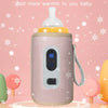 Chauffe-biberon - Chauffe-biberon portable à température réglable avec affichage électronique et chargeur USB pour bébés