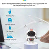 Drone Robot Lumineux Flottant | Jouet Astronaute à Commande Manuelle avec Lumières | Avion Volant Interactif pour Enfants | Cadeau Éducatif Extérieur pour 6+ Ans King of Toys