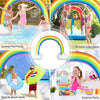 Arroseur Arc-en-Ciel Gonflable | Jeu d'Eau Extérieur pour Enfants