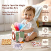 Boîte à Mouchoirs Montessori Magique | Jouet Sensoriel Éducatif pour Bébé | Développement Cognitif & Motricité Fine | Activité Éducative Ludique 0-3 ans King of Toys