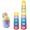 Educatieve Stapelbekers met Cijfers & Letters | Montessori Speelgoed voor Baby’s