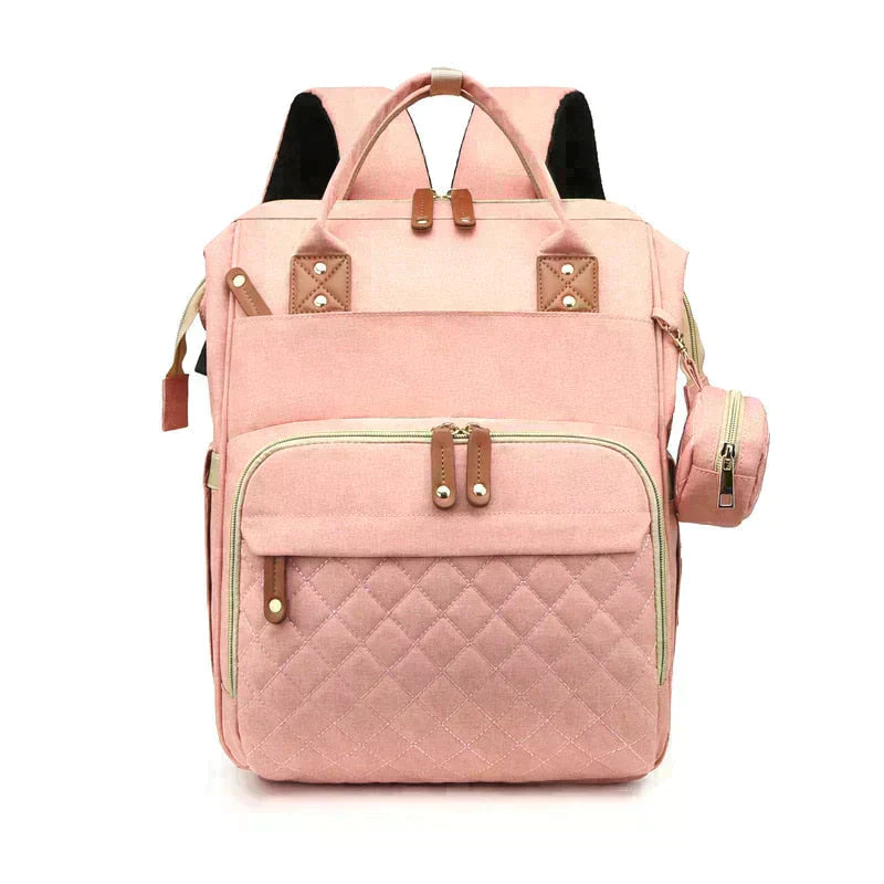 Sac à couches pliable pour bébé - Sac à couches pliable de première qualité, étanche et durable pour les bébés de 0+ mois.
