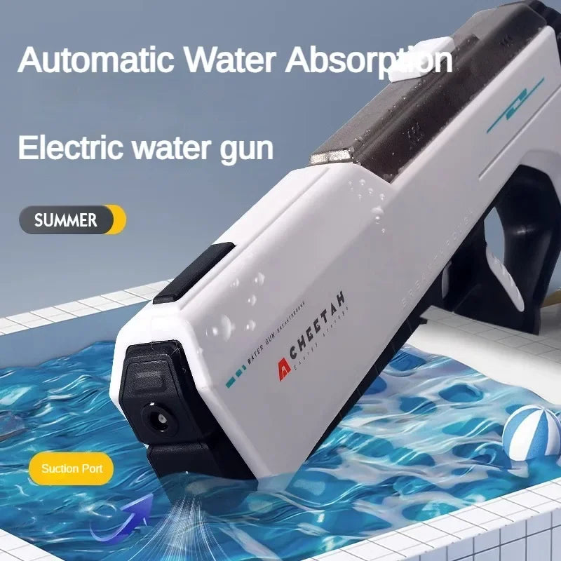 Pistolet à eau électrique à haute pression pour les enfants Jouets d'eau pour enfants Cadeau
