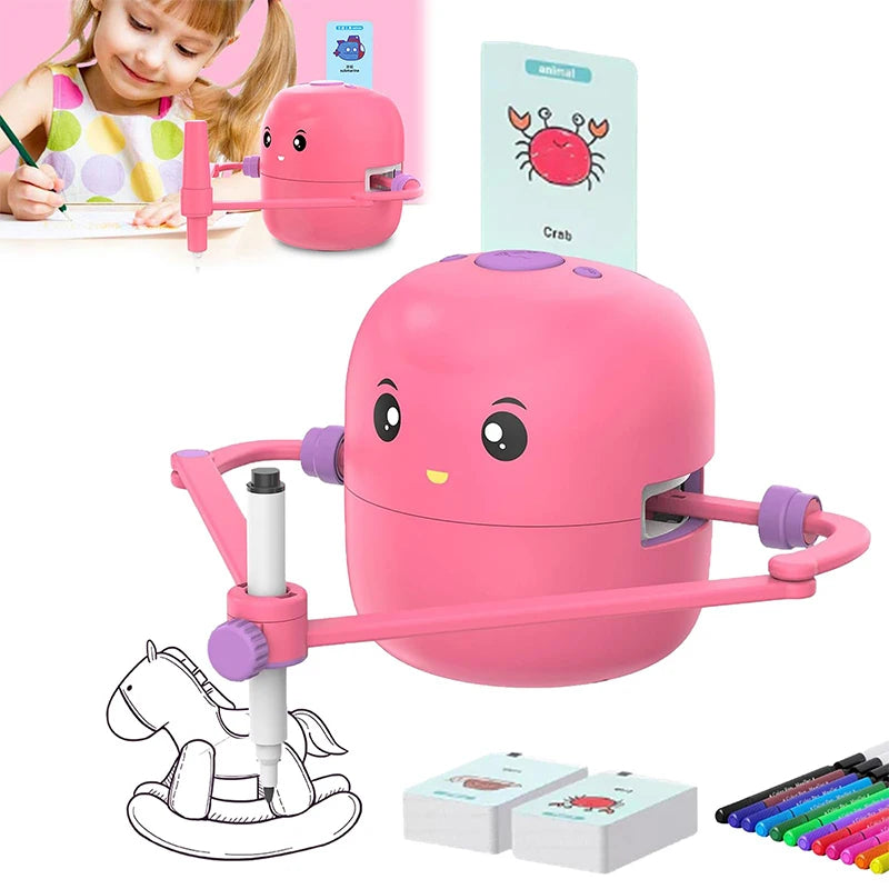 Robot de dessin intelligent – Jouet éducatif pour enfants, cadeau d’anniversaire pour filles et garçons King of Toys