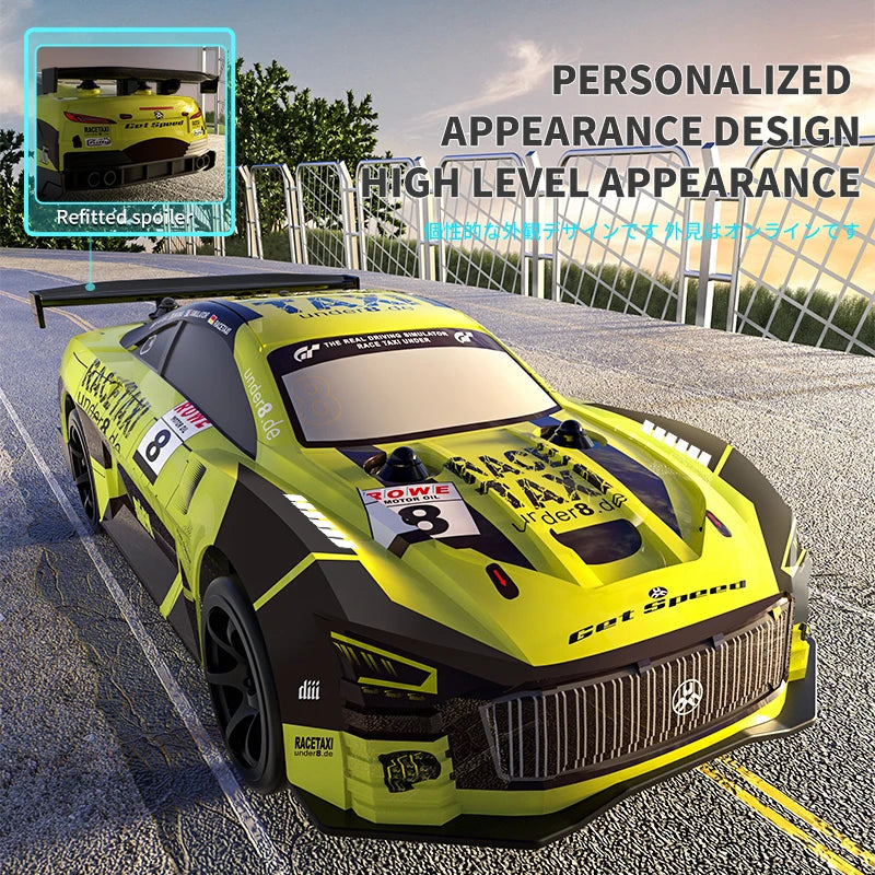 JJRC Q165 2.4G Voiture RC Super GT, Voiture de Course Sport 1:18 avec Drift, Jouet pour Enfants King of Toys