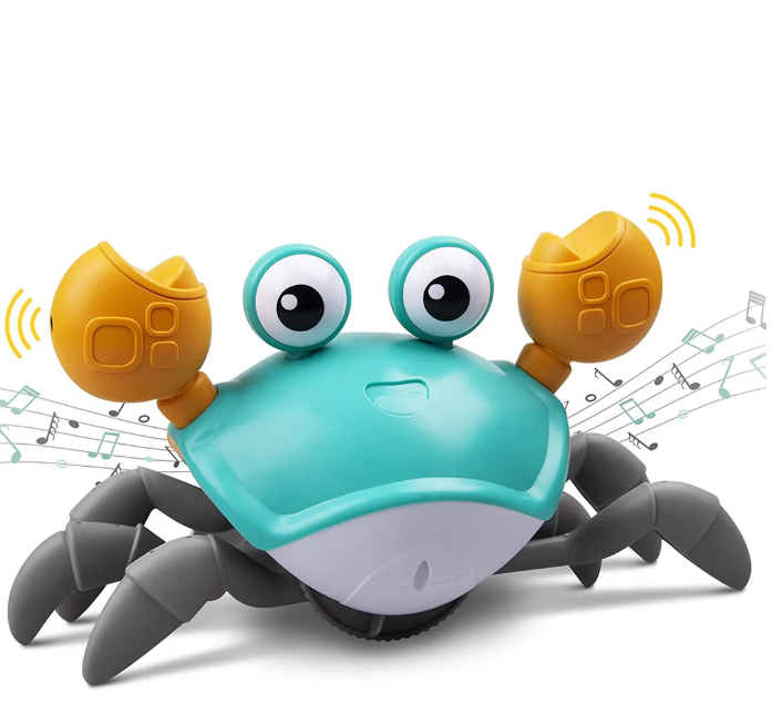 Crabe Marcheur | Jouet Interactif pour Développement Moteur