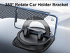 Support de Téléphone Rotatif à 360° pour Tableau de Bord | Support de Téléphone pour Voiture avec Design à Ressort Réglable et Silicone Antidérapant Compatible avec iPhone et Android King of Toys