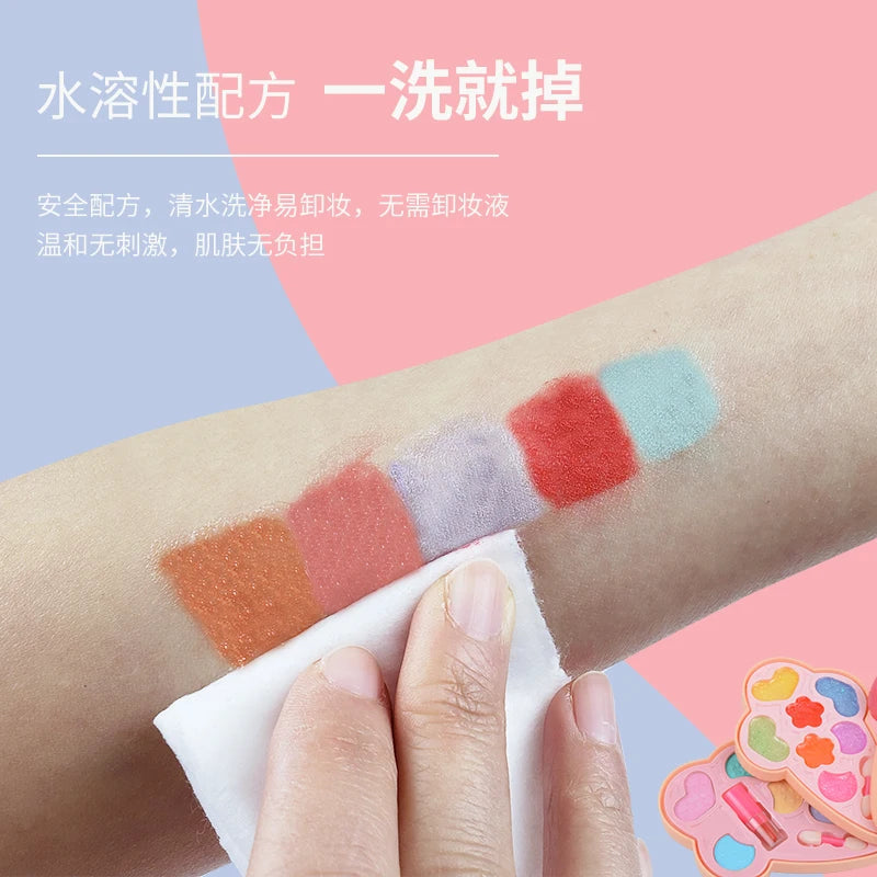 Boîte Cosmétique pour Enfants - Set Maquillage Fille avec Rouge à Lèvres - Jouet Anniversaire King of Toys