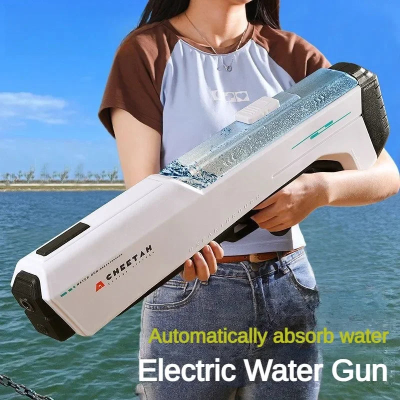 Pistolet à eau électrique à haute pression pour les enfants Jouets d'eau pour enfants Cadeau