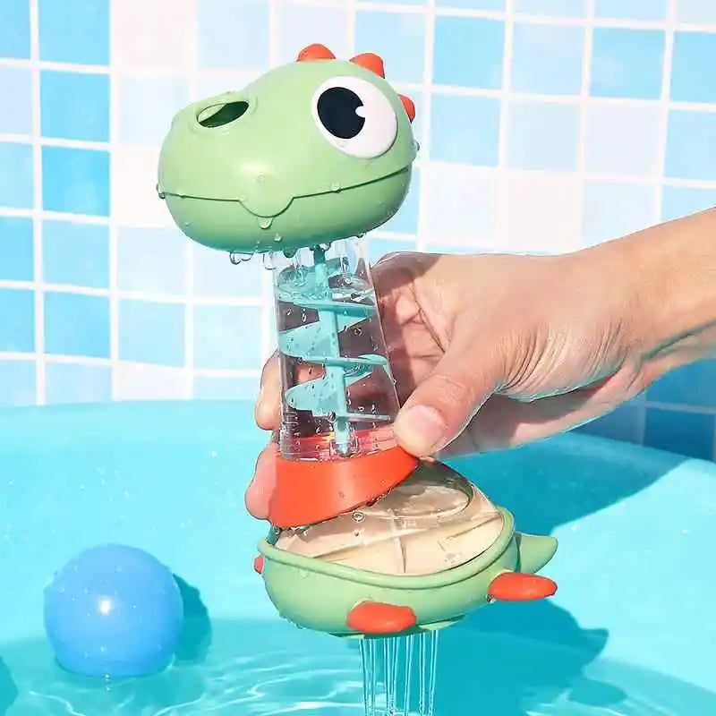 Dino Arroseur Jouet de Bain Bébé – Dinosaure Rotatif à Jet d’Eau pour Douche & Baignoire Enfant
