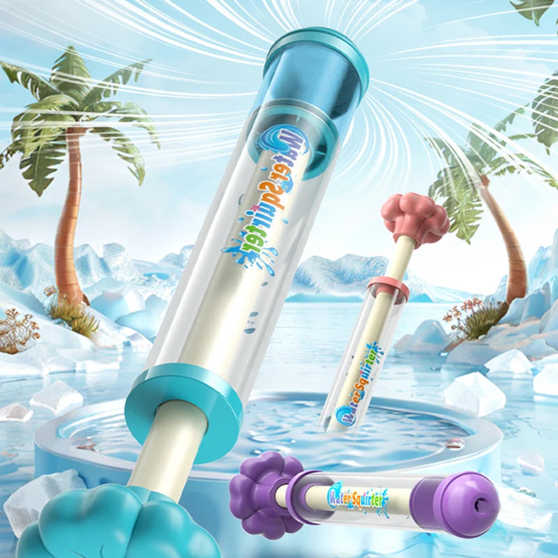 Pistolet à eau pour feux d'artifice - Jeux d'extérieur pour la piscine et la pelouse - Jouets interactifs de pulvérisation d'eau pour enfants.