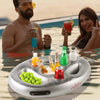 Plateau Gonflable Porte-Boissons – Accessoire flottant pour piscine et fête sur l’eau| Jouets d'été King of Toys