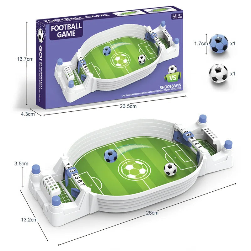 Table de football (Baby-foot) pour famille - Jeu de société interactif, jouet de football pour enfants, cadeau pour les garçons, jeu sportif extérieur King of Toys