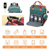 Sac à couches pliable pour bébé - Sac à couches pliable de première qualité, étanche et durable pour les bébés de 0+ mois.