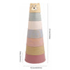 Baby Toys Stacking Cup Cartoon Early Educational Learning Color Number Nesting Sorting Bath Shower Play Water Sand Game For Kids King of Toys
