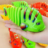 Poisson mécanique à remonter – Jouet classique à ressort pour nouveau-né et enfants King of Toys