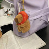 Peluche Capybara avec Pendentif | Ornements de Sac Porte-Clés Mignons pour Sacs à Dos King of Toys