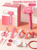 Jouet de simulation de coupe de cheveux pour enfants - Kit de coiffeur avec sèche-cheveux, jouet éducatif pour filles, idéal pour les jeux d'imitation. King of Toys