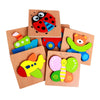 Puzzle en bois pour enfants avec animaux et véhicules - Jouet éducatif coloré pour garçons et filles, cadeau parfait. King of Toys