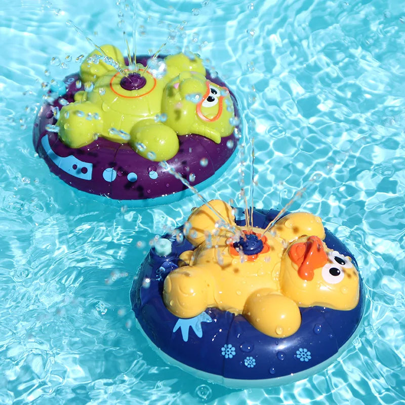 Jouet de Bain Électronique avec Fontaines d'Eau | Jouet à POMPE pour Bébé