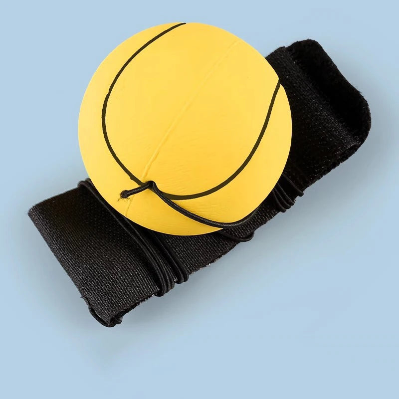 Balle rebondissante avec corde | Jouet d’exercice pour le poignet et soulagement du stress pour enfants de 1-4+ ans King of Toys