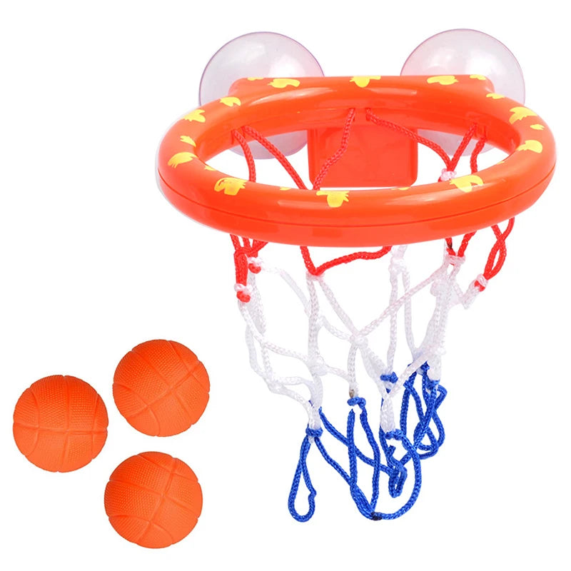 Mini Panier de Basket de Bain pour Bébé – Jeu de Tir avec 3 Balles pour Baignoire & Enfants