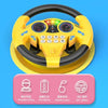 Simulation de volant Jouets | Jouets pour enfants Jouets d'éveil Copilots Volant de poussette Jouets vocaux 1 - 3+ ans