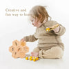 Planche Montessori Cycle de Vie des Animaux - Jouet Éducatif pour Enfants avec Modèles de Croissance des Abeilles et Animaux King of Toys