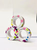 Anneaux magnétiques pour les doigts | Ensemble coloré de jouets fidget magnétiques pour enfants et adultes, anti-stress et soulagement de l’anxiété King of Toys