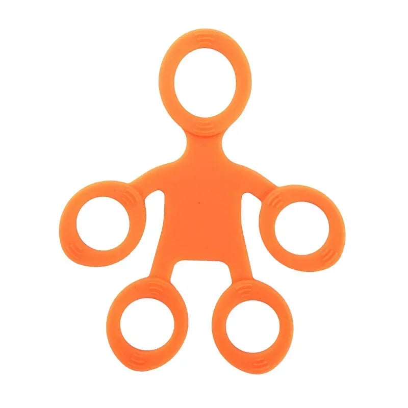Exerceur de Doigts en Silicone Antistress | Bande de Résistance 3 Niveaux | Autisme, TDAH | Enfant & Adulte