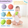 Trieur de blocs sensoriels - Six blocs de forme massive Jouet éducatif Montessori pour les enfants de 12 mois et plus