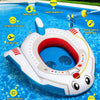 Flotteur de piscine pour enfants avec pistolet à eau - Jouets de piscine pour 4 5 6 7 8 9 ans Garçons Filles Fun d'été