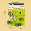 Distributeur d’Eau Dinosaure pour Enfants - Fontaine d’Eau Chaude/Froide et Jus, Jouet de Cuisine Simulation Rose et Bleu King of Toys