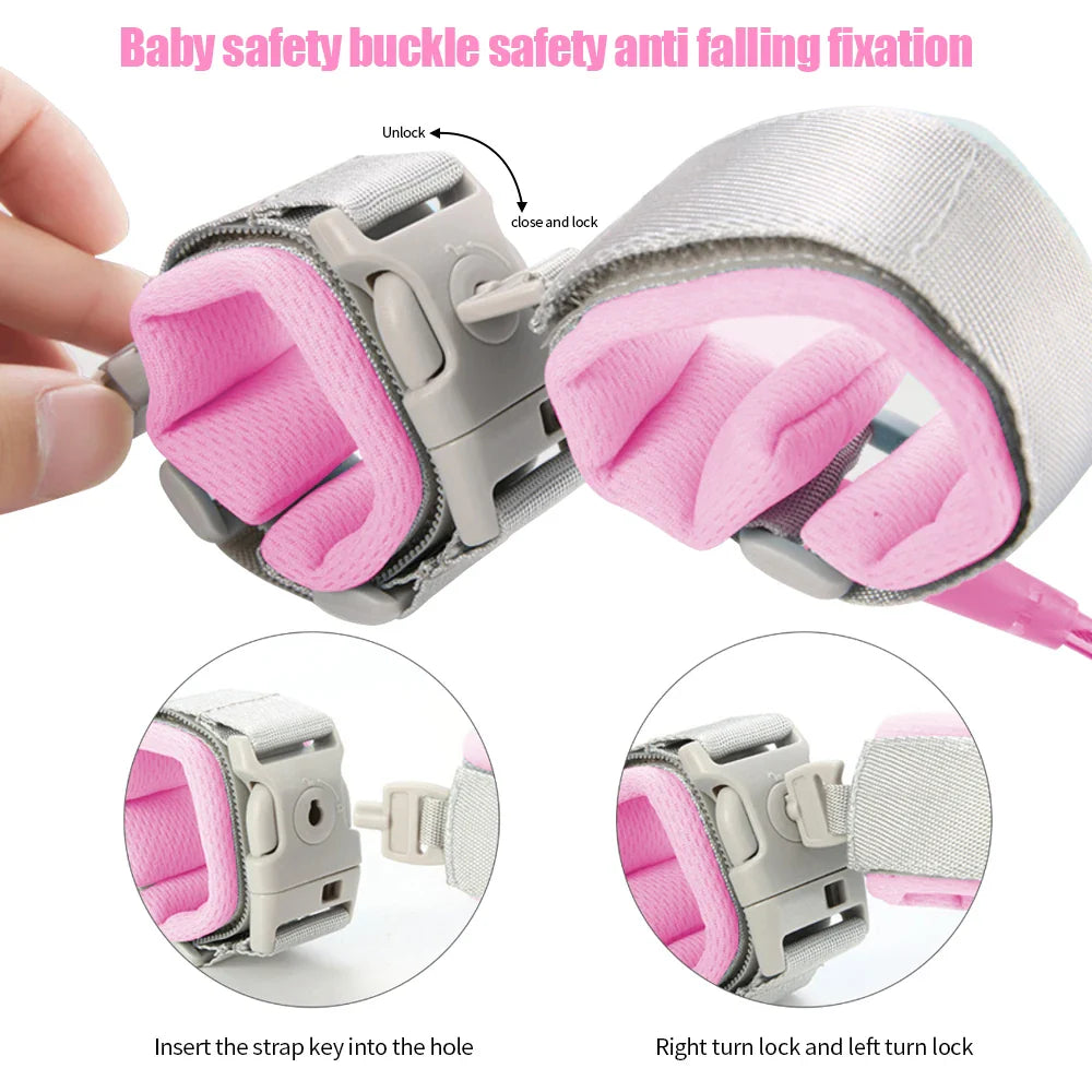 Toddler Safety Tie with Wrist Strap l Improve Children's Safety De Speelgoed Koning