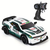 Voiture de drift télécommandée à grande vitesse avec lumières clignotantes LED - Mode Drift Batterie Li-Po rechargeable par USB, châssis robuste - Course pour enfants et adultes