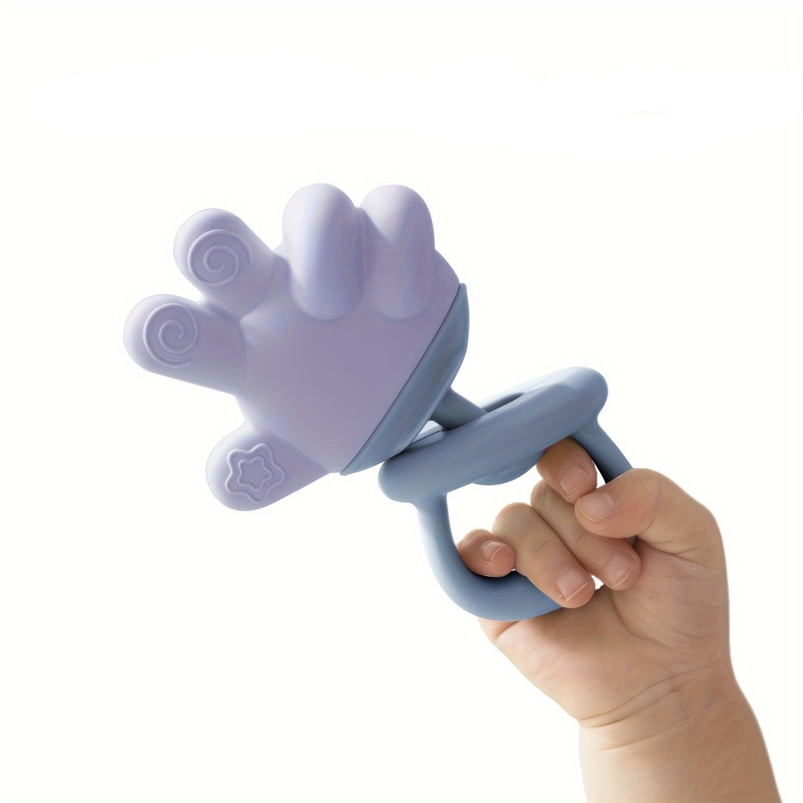 Anneau de Dentition Bébé en Silicone | Facile à Rincer et Nettoyer | Convient aux Enfants 0-36 Mois | Cadeau Pratique pour Noël/Halloween King of Toys