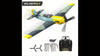Avion RC Volantex BF109 – Avion Télécommandé 4 Canaux avec Système Xpilot | Jouet Volant Prêt à l’Emploi