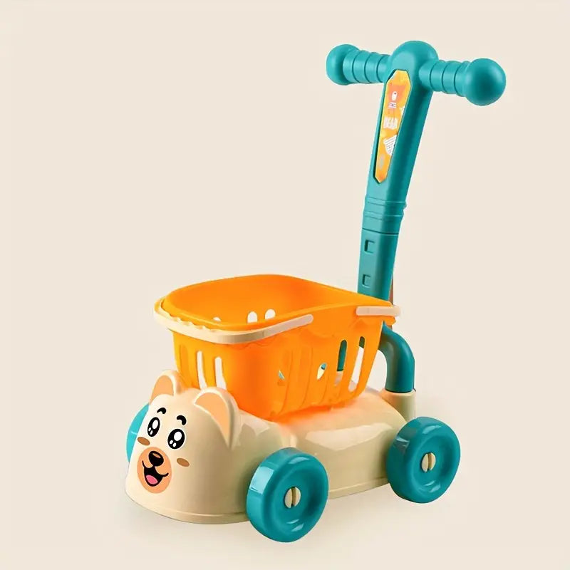 Bear Supermarket Shopping Cart Toy Cart Speelgoed Koning