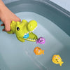 Crocodile de Bain Interactif – Jouet éducatif flottant avec action ludique, pour 0-3 ans King of Toys