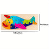 Puzzle Éducatif d'Animaux pour Enfants | Puzzle d'Apprentissage en Bois avec Boucles - Pour Enfants de 3 à 6 Ans King of Toys