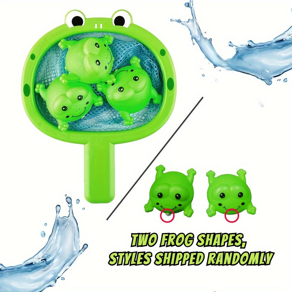 Jouet de Bain avec Filet de Pêche Amusant | Ensemble d'Animaux de Bain et Jouet de Pêche pour Baignoire King of Toys