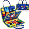 Tableau d'Activités Éducatif pour Bébé | Jouet en Feutre pour Développement Cognitif et Compétences Motrices | Jouet de Voyage pour Enfants 1-3 Ans | Idée Cadeau pour Tout-Petits King of Toys