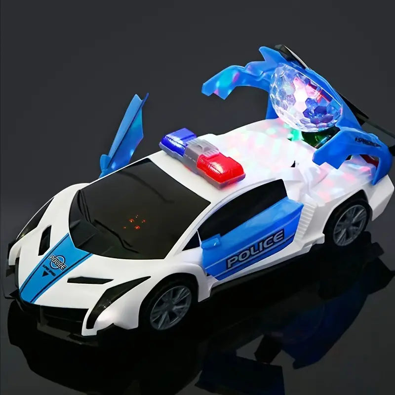 CarToys | Jouets de Voiture de Police | Lumière Rotative à 360° & Portes Automatiques Speelgoed Koning