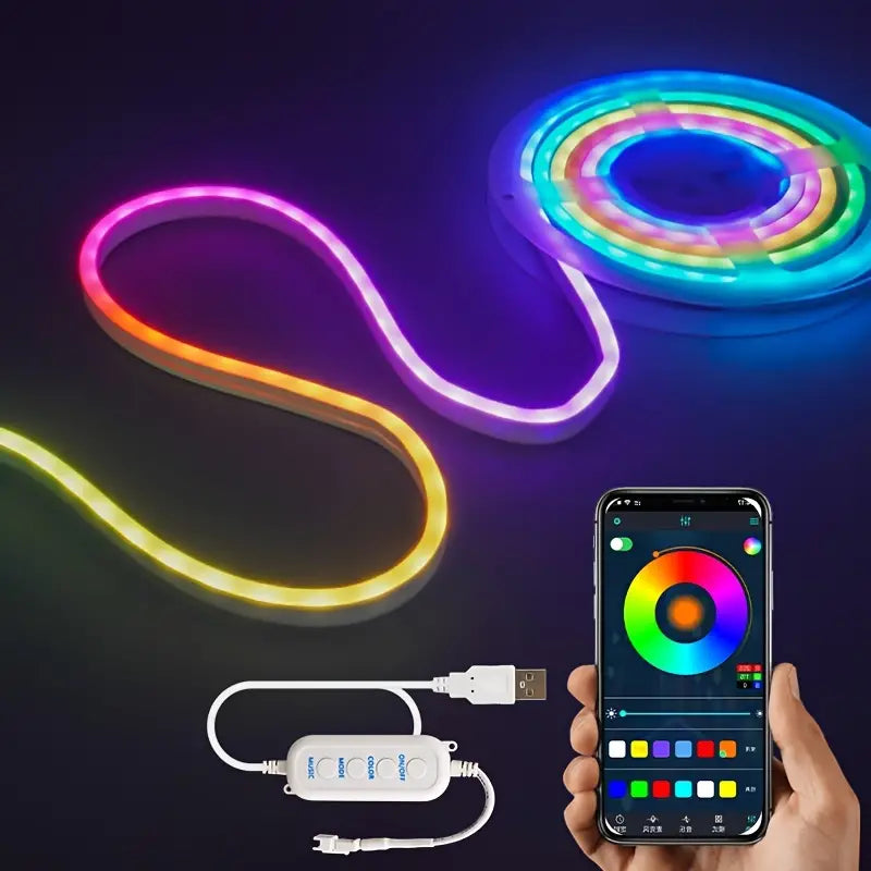 Guirlande Lumineuse Néon avec Musique 300 CM | RGB & LED Speelgoed Koning