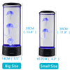 Lampe méduse LED | Aquarium lumineux avec télécommande et changement de couleurs, veilleuse King of Toys