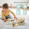 Montessori Toy Steering Wheel - Playseat for Toddlers from 1 Year Speelgoed Koning