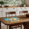 Set de 4 Sets de Table Thème Chantier – Déco de Cuisine en Lin 30x45cm pour Maison & Restaurant